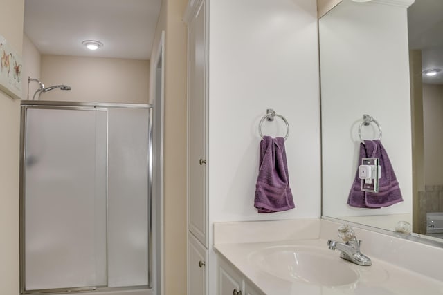 4538 Country Glen Cir, Grovetown, GA 30813 - bathroom with a shower stall and vanity