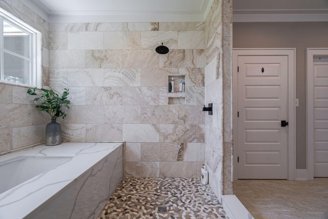 188 Lagoon Dr, Clarks Hill, SC 29821 - bathroom with a tile shower