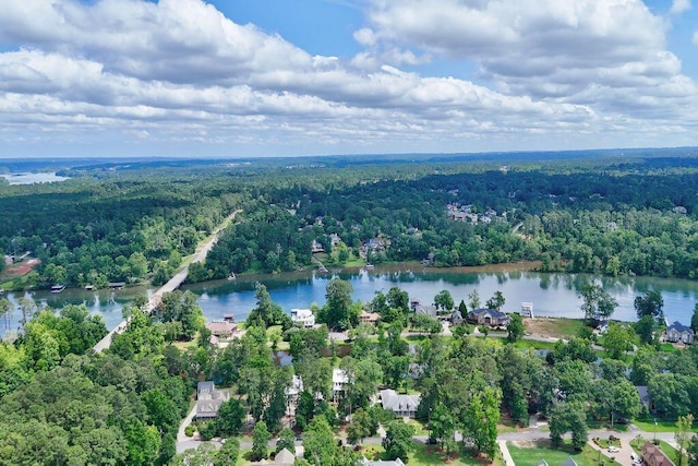 188 Lagoon Dr, Clarks Hill, SC 29821 - view of property location with a forest and a nearby body of water