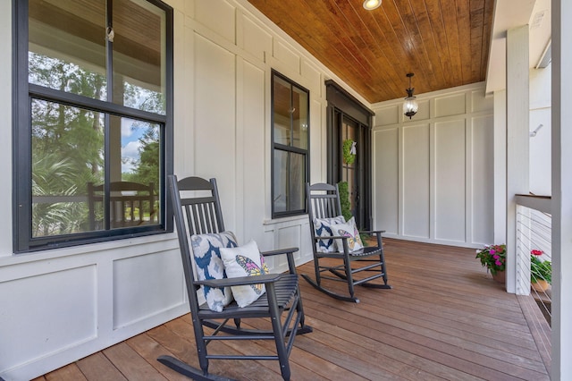 188 Lagoon Dr, Clarks Hill, SC 29821 - view of wooden porch