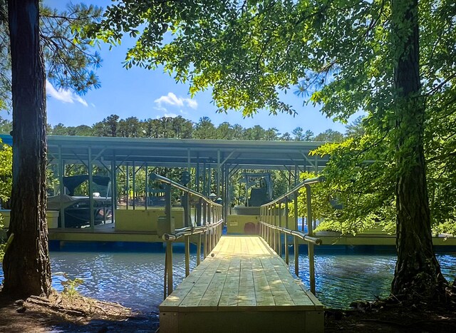 111 Stonebridge Loop, Mccormick, SC 29835 - dock area featuring a water view