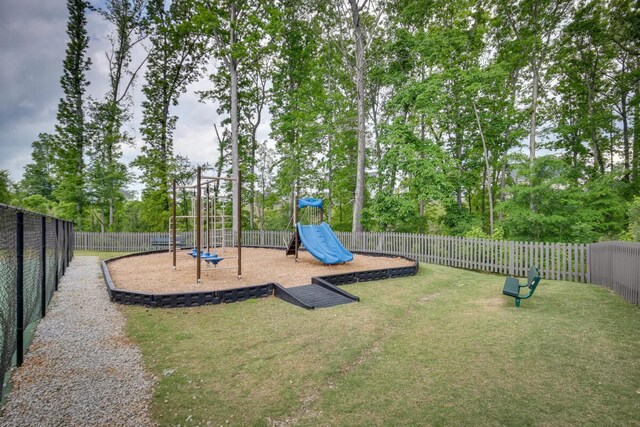 3120 Wayne Dr, Evans, GA 30809 - community jungle gym featuring view of wooded area