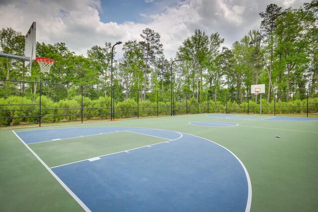 3120 Wayne Dr, Evans, GA 30809 - view of sport court with community basketball court and view of scattered trees