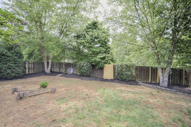 750 Herrington Dr, Grovetown, GA 30813 - view of yard with a fenced backyard