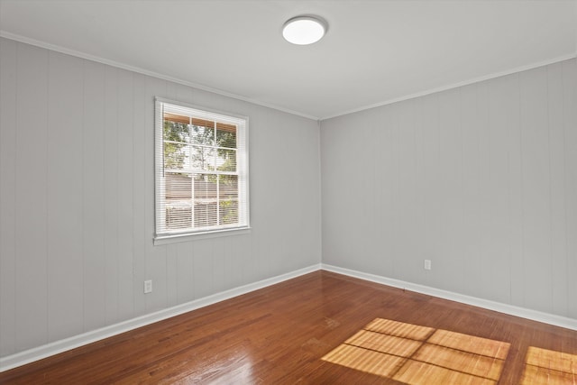 2131 Reedale Ave, Augusta, GA 30906 - unfurnished room featuring wood finished floors, crown molding, and baseboards