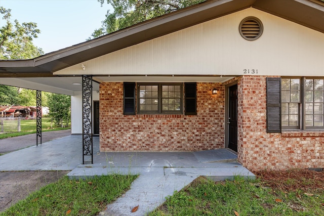 2131 Reedale Ave, Augusta, GA 30906 - property entrance featuring brick siding and covered porch