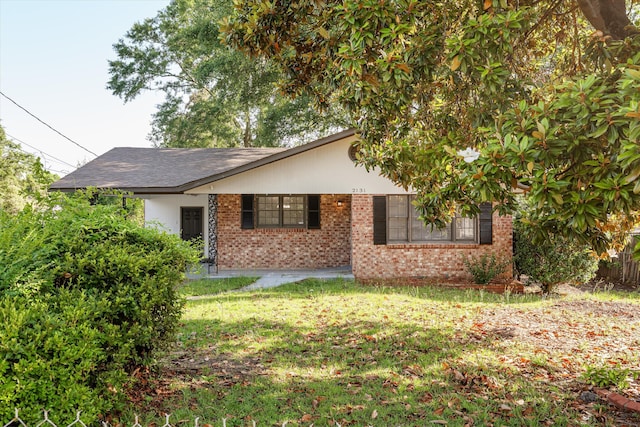 2131 Reedale Ave, Augusta, GA 30906 - view of front of house with a front yard and brick siding
