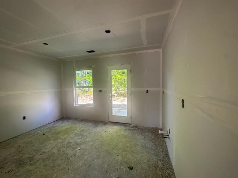 view of empty room
