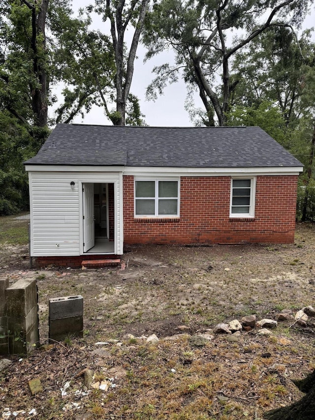 2216 Martin Rd, Augusta, GA 30906 - rear view of property with brick siding and roof with shingles