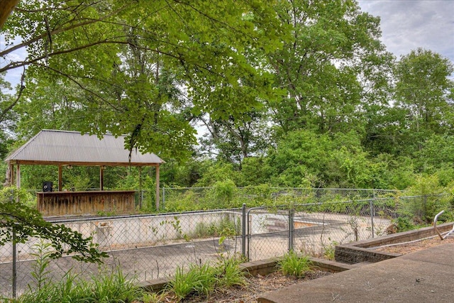 view of property's community featuring a gazebo