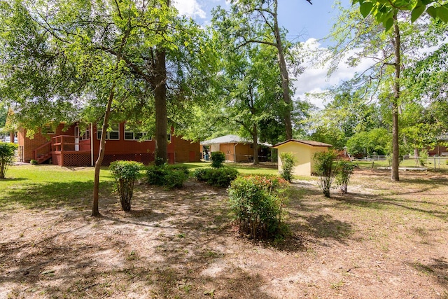 3437 Rushing Rd, Augusta, GA 30906 - view of yard featuring fence