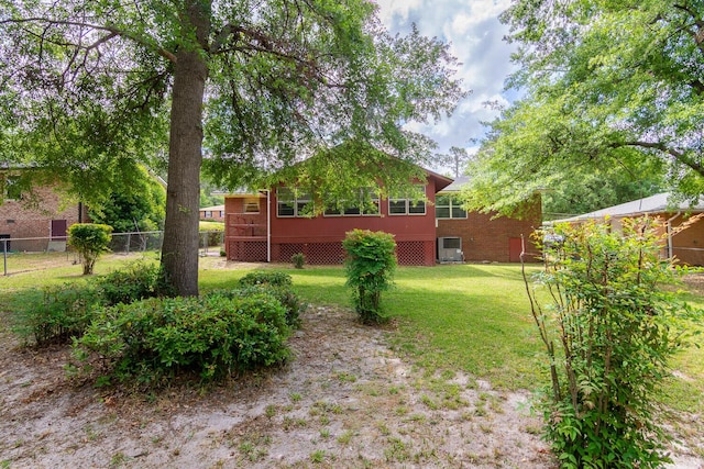 3437 Rushing Rd, Augusta, GA 30906 - view of yard featuring fence