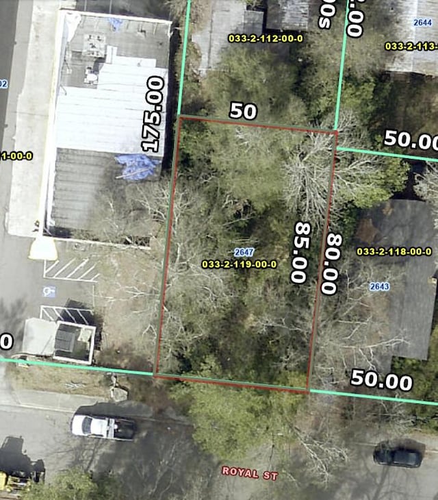 2647 Royal St, Augusta GA, 30904 land for sale