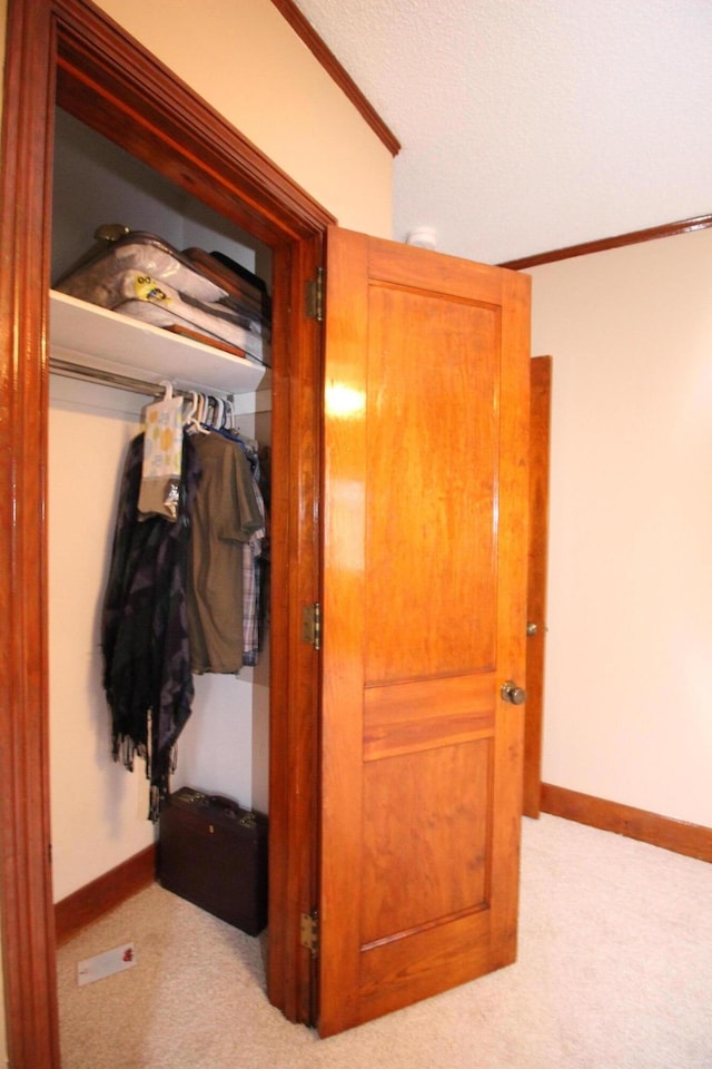 view of closet