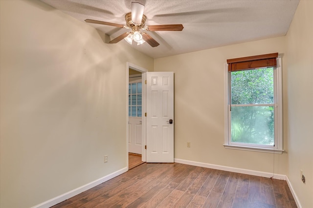 3129 Goolsby Rd, Blythe, GA 30805 - unfurnished room featuring wood finished floors and ceiling fan