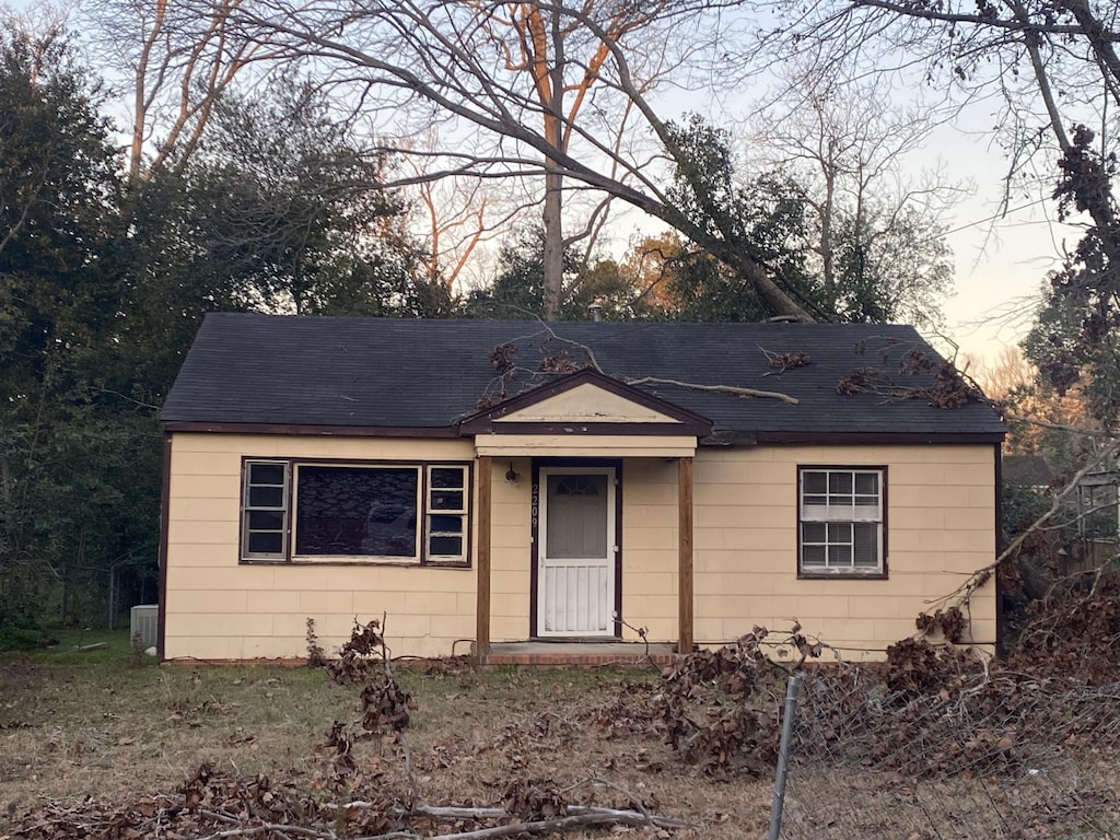 view of bungalow-style house