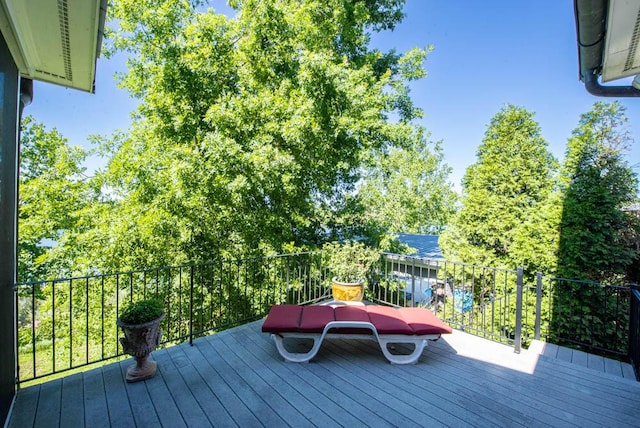 114 Altamaha Dr, North Augusta, SC 29841 - view of deck