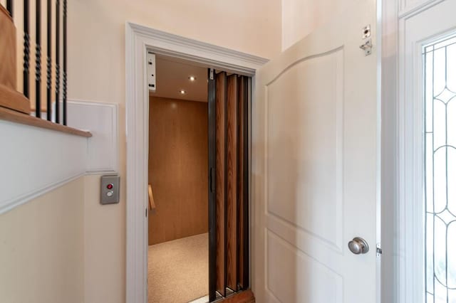 114 Altamaha Dr, North Augusta, SC 29841 - hallway featuring elevator