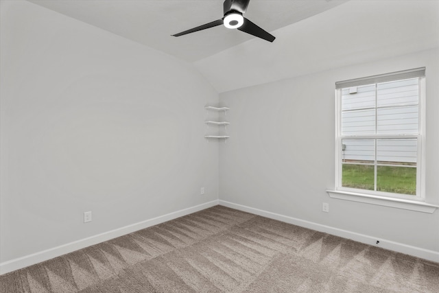 751 Bancroft Dr, Grovetown, GA 30813 - carpeted spare room with lofted ceiling and a ceiling fan