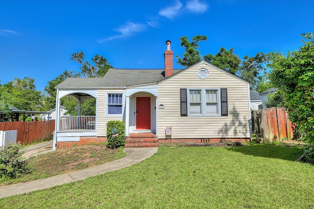 501 Beaufort Dr, Augusta, GA 30904 - bungalow-style house featuring a chimney and a shingled roof