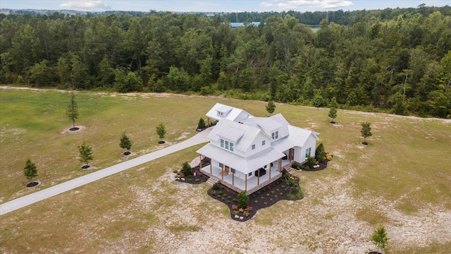 1513 Paris Ave, Swainsboro, GA 30401 - view from above of property featuring a forest