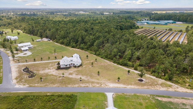 1513 Paris Ave, Swainsboro, GA 30401 - aerial view of a heavily wooded area