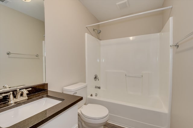 1907 Lobelia Ln, Augusta, GA 30906 - full bath with toilet, vanity, and  shower combination