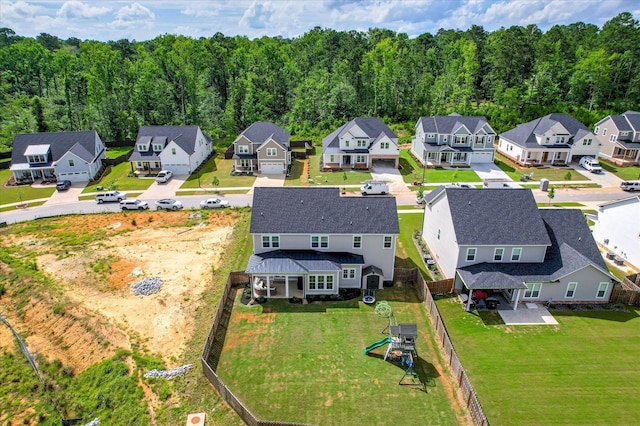 635 River Oaks Ln, Evans, GA 30809 - aerial perspective of suburban area