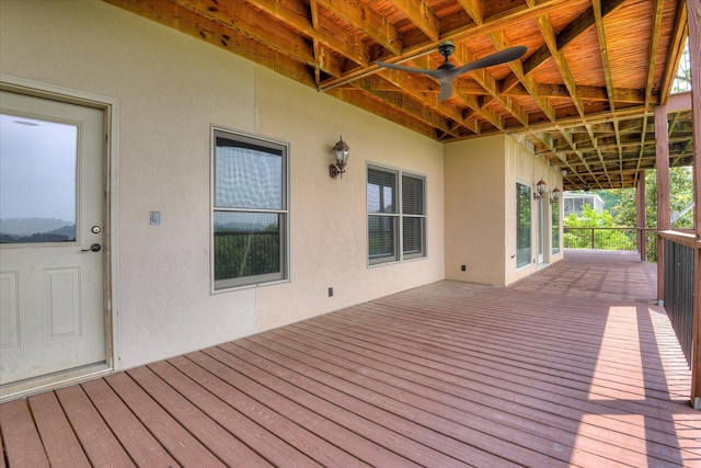 view of deck