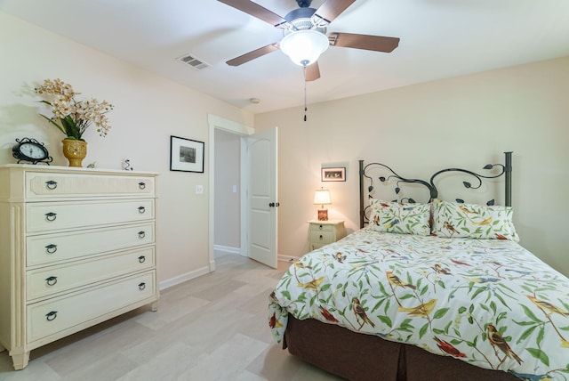 3820 Blue Springs Trce, Evans, GA 30809 - bedroom featuring baseboards and a ceiling fan