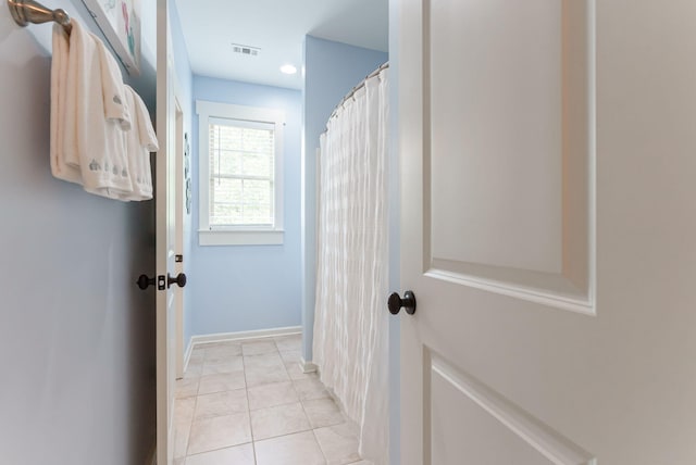 3820 Blue Springs Trce, Evans, GA 30809 - full bathroom featuring tile patterned floors, baseboards, and recessed lighting