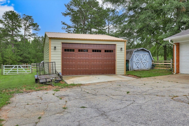 711 Augusta St, Mccormick, SC 29835 - view of detached garage