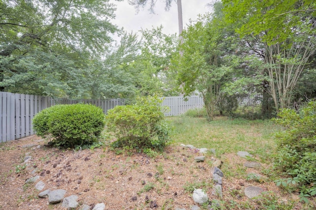 20 Teal Ct, North Augusta, SC 29841 - view of yard featuring a fenced backyard