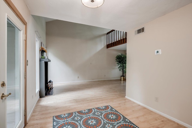 20 Teal Ct, North Augusta, SC 29841 - interior space featuring baseboards, visible vents, and wood finished floors