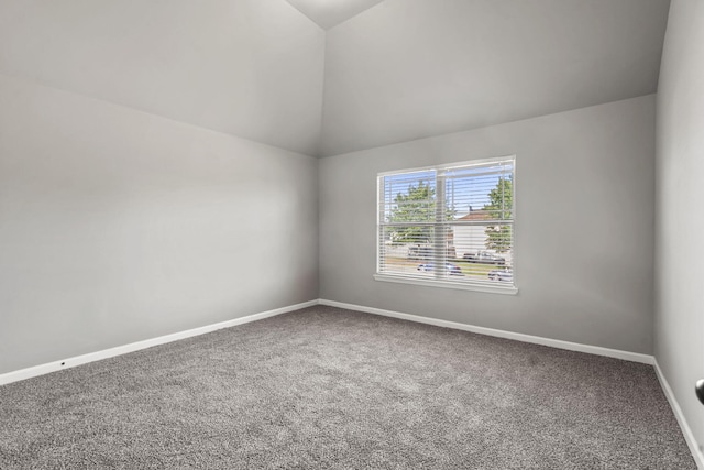 4938 Coal Creek Dr, Graniteville, SC 29829 - carpeted spare room with lofted ceiling and baseboards