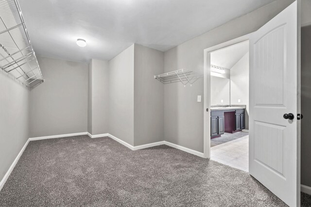 4938 Coal Creek Dr, Graniteville, SC 29829 - walk in closet featuring light carpet