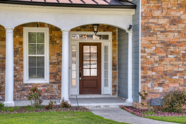 view of property entrance