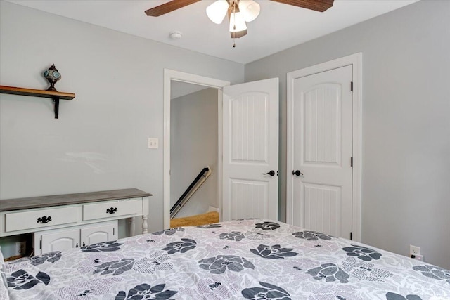 945 Watermark Dr, Evans, GA 30809 - bedroom with ceiling fan