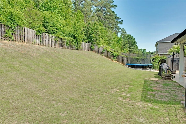 945 Watermark Dr, Evans, GA 30809 - view of yard with a trampoline