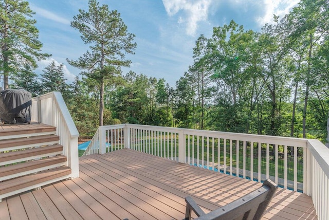 295 River Wind Dr, North Augusta, SC 29841 - view of wooden terrace