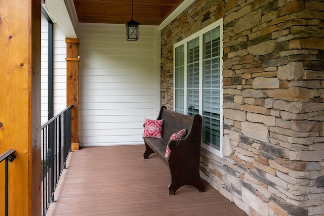 295 River Wind Dr, North Augusta, SC 29841 - view of wooden porch