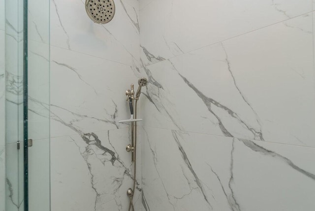 295 River Wind Dr, North Augusta, SC 29841 - bathroom view of a marble finish shower