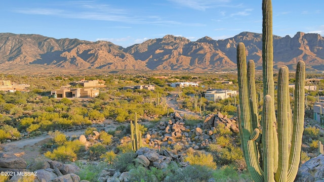 view of mountain view