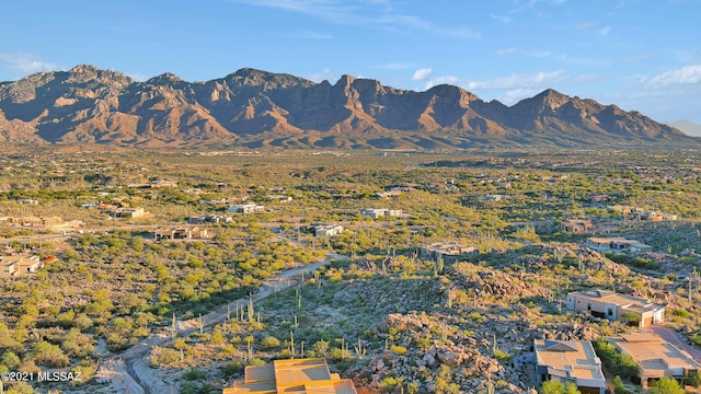 view of property view of mountains