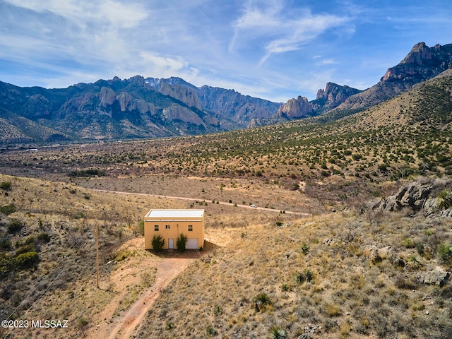 view of mountain feature