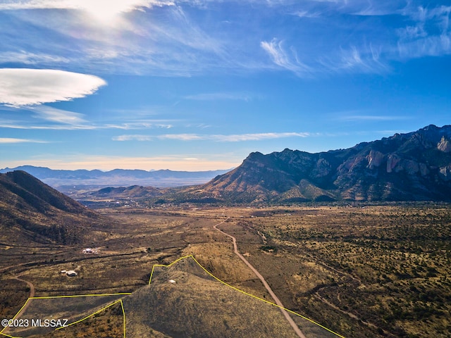 view of mountain feature