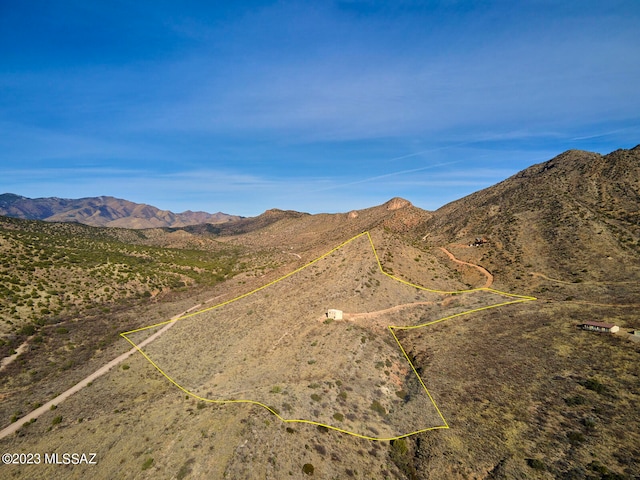 view of mountain feature