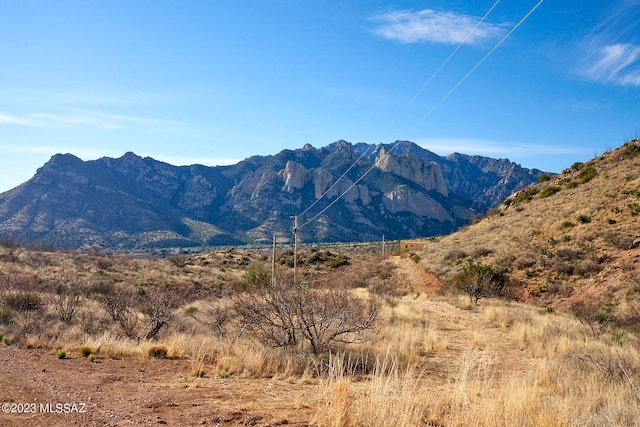 view of property view of mountains