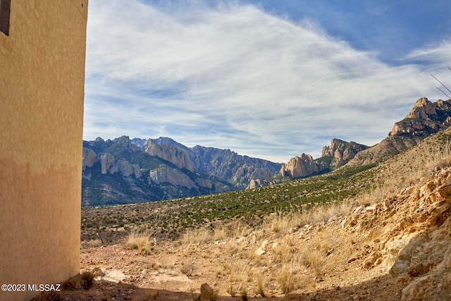 view of mountain view