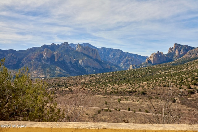 view of mountain feature